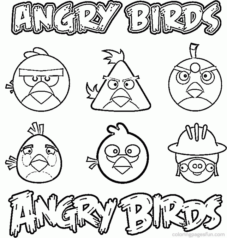 get Angry Birds Coloring Pages | Coloring Pages