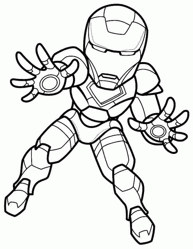 Superhero Iron Man Colouring Pages Printable For Kids 22733#