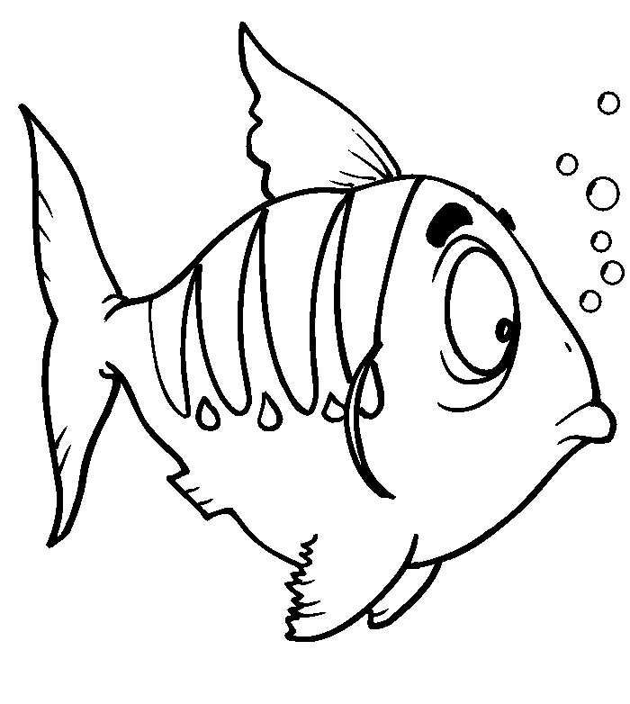 Coloring Pages For Fish | Pictxeer