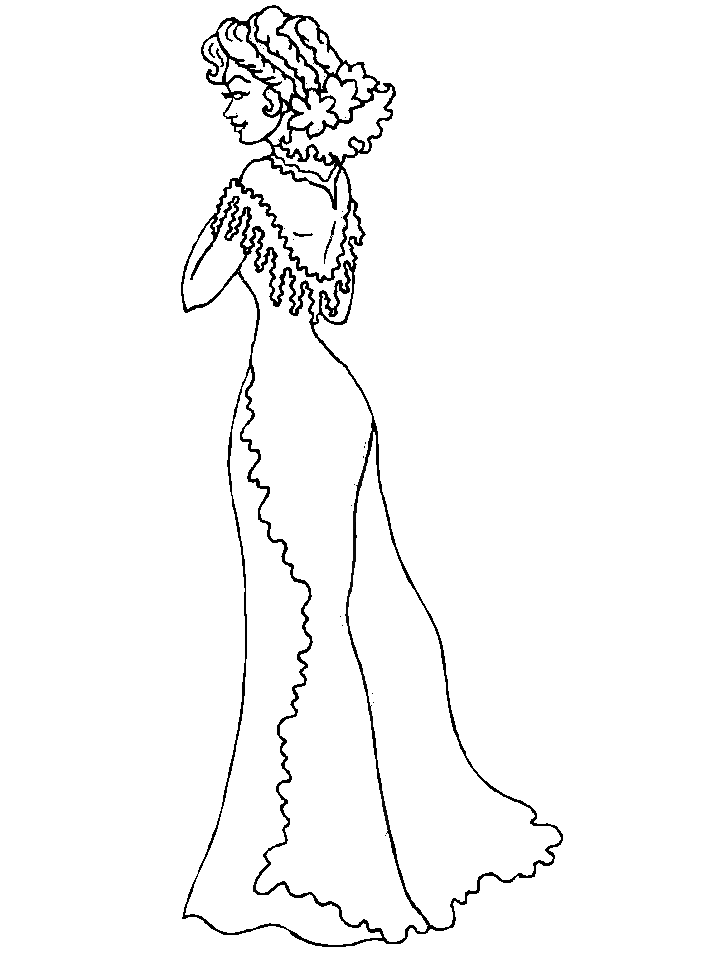 Girl Coloring Pages