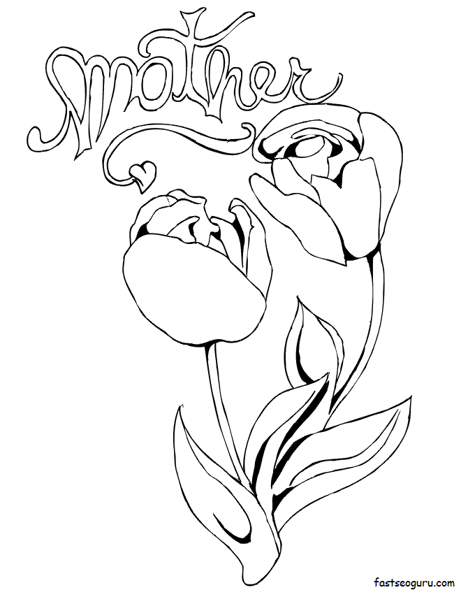 printable coloring page in color
