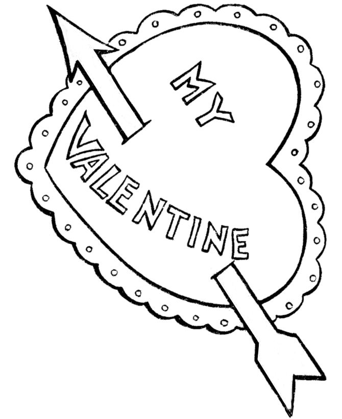 Printable Valentine Coloring Pages Hearts Flowers Cupid And More 