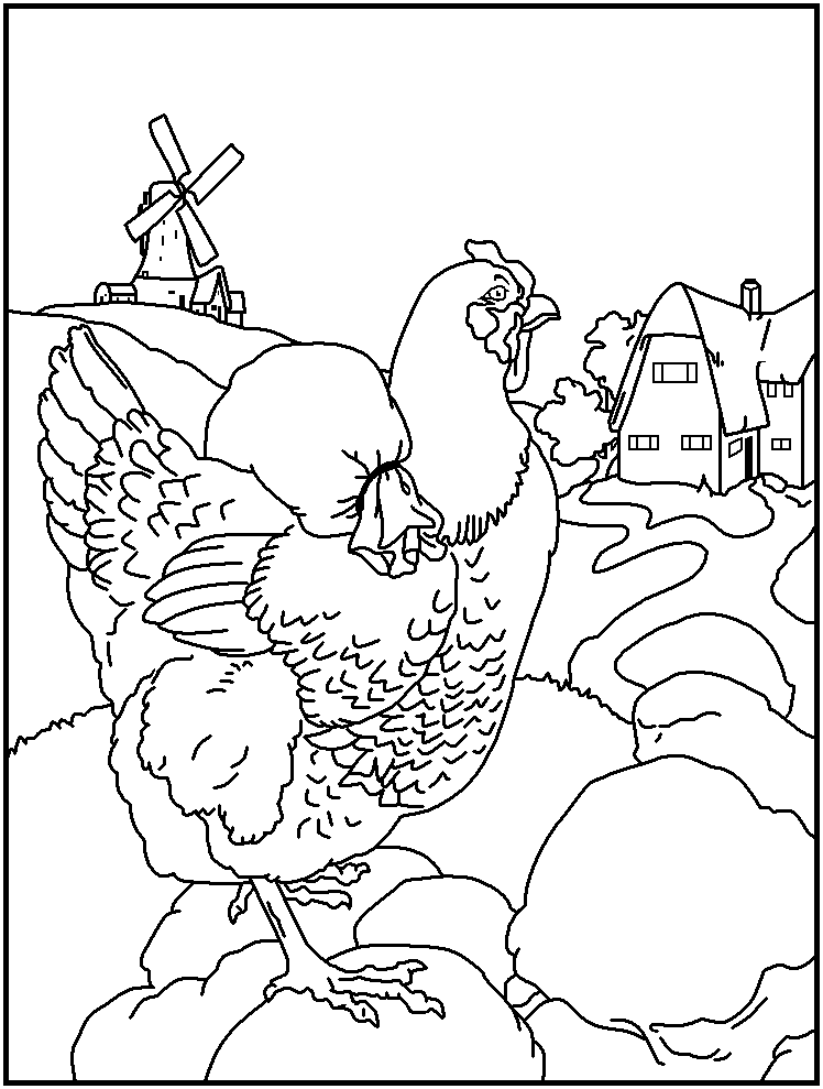 FREE Printable Mother Goose Coloring Pages