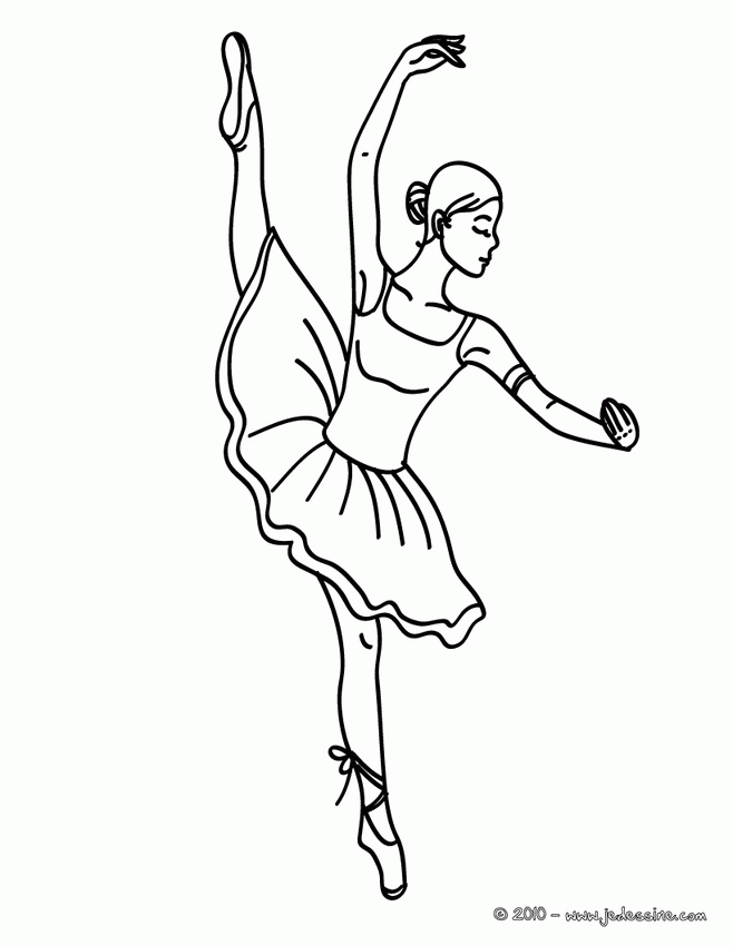 Ballerina coloring page | Shayla & Marloe Projects