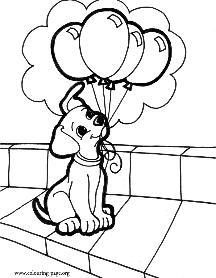 Coloring Pages Of Puppies | Coloring Pages