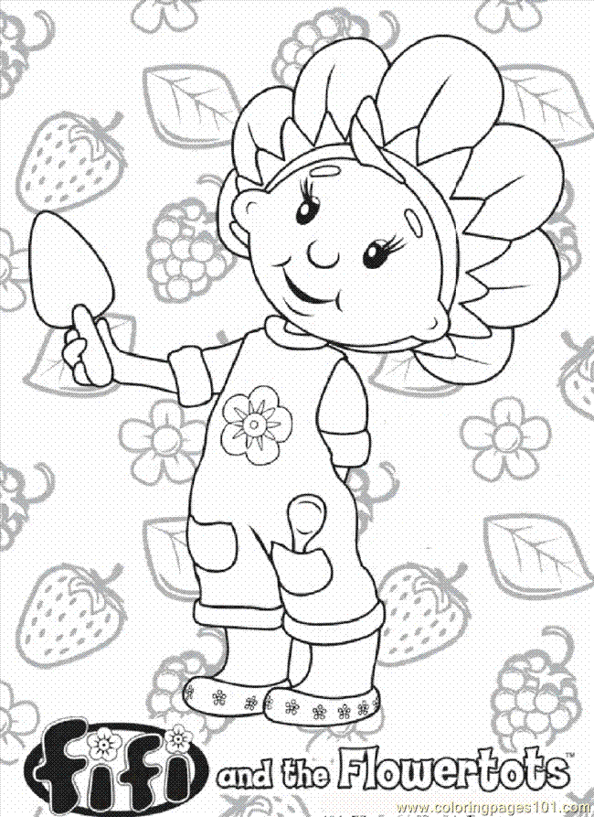 Coloring Pages Fifi 02 (Cartoons > Others) - free printable 