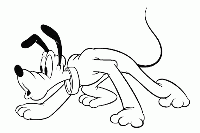 Pluto, the faitfull dog of Mickey Mouse which is loved by everyone 
