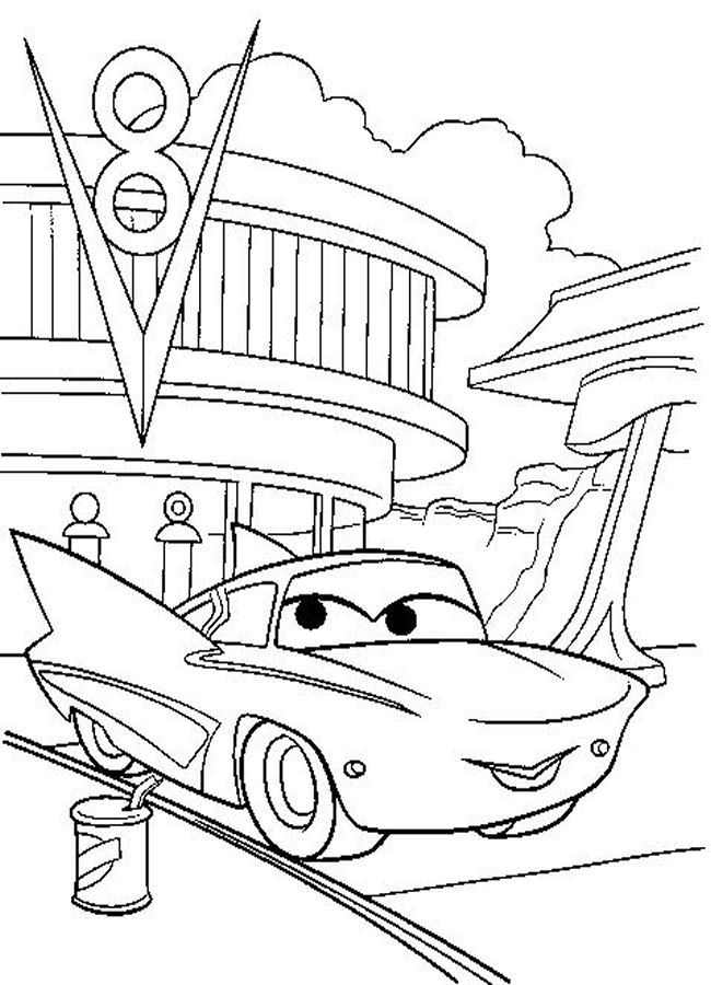 Disney car coloring pages | coloring pages for kids, coloring 