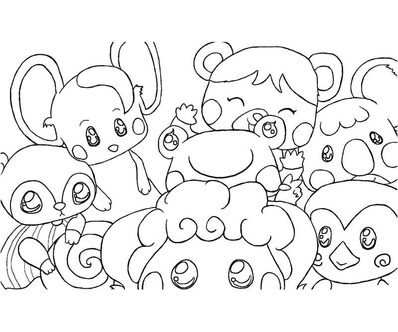 7 Animal Crossing Coloring Page