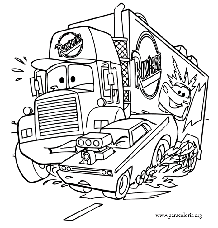mackcars Colouring Pages