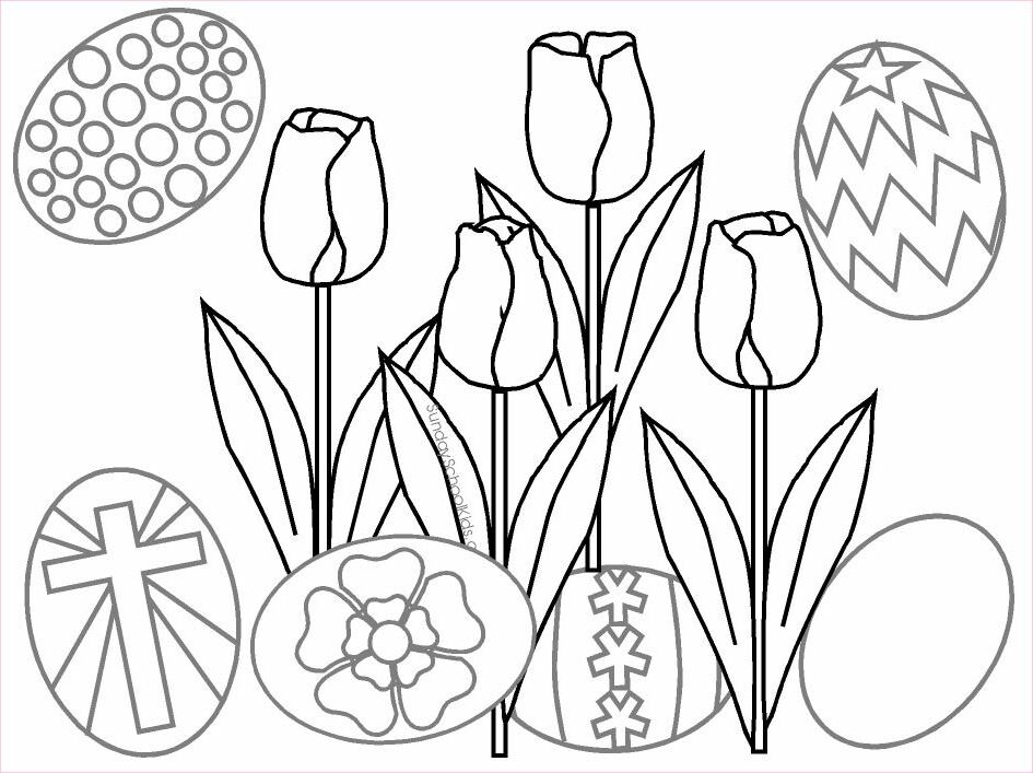 eggs for lent Colouring Pages