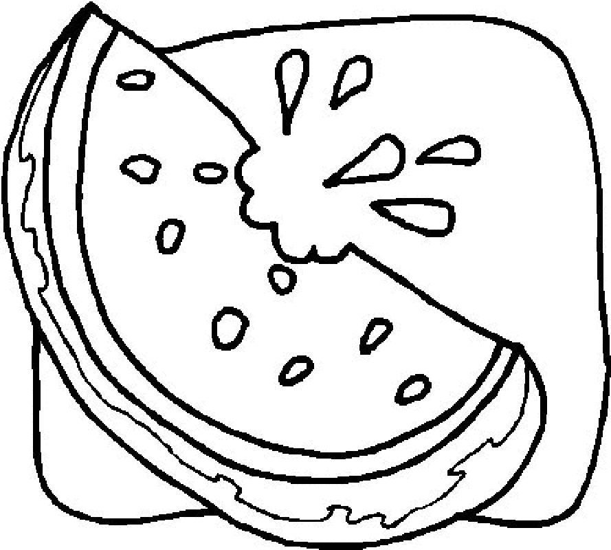 food with name Colouring Pages (page 2)