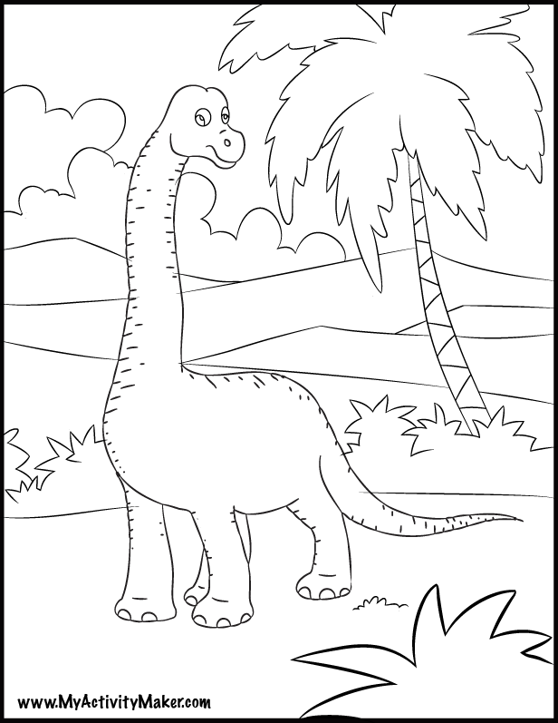 Coloring Pages: Animals & Plants | My Activity Maker