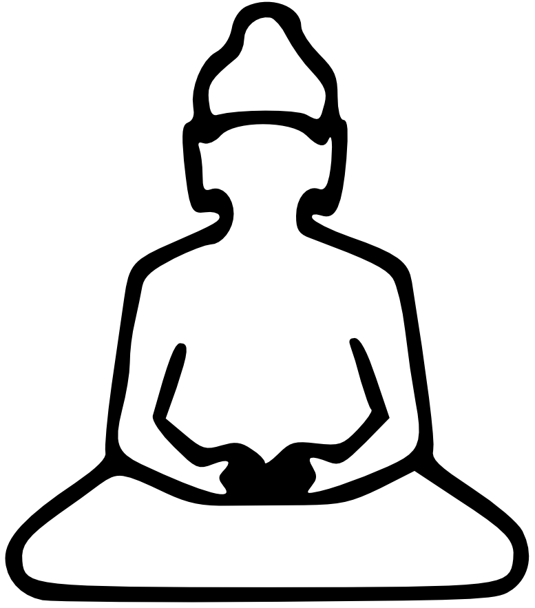 Buddha Outline peacesymbol.org openclipart.org commons.wikimedia 