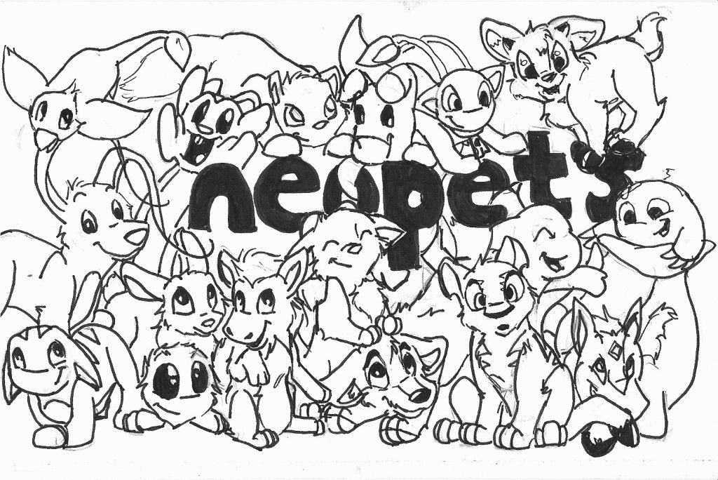 Neopets Coloring Pages | Coloring Pages