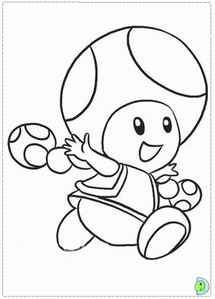 Mario Bros Coloring Sheets