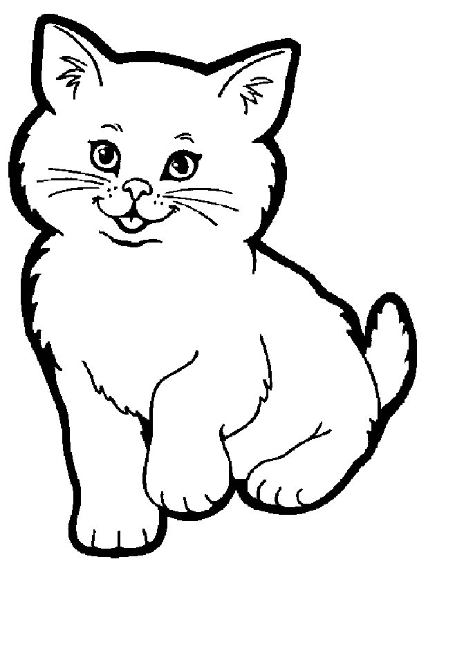 Coloring Pages Of Cats