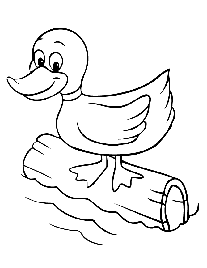 Duck Cartoon Drawing | lol-rofl.com