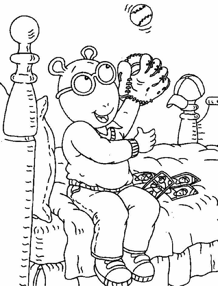 Arthur 1 Cartoons Coloring Pages & Coloring Book