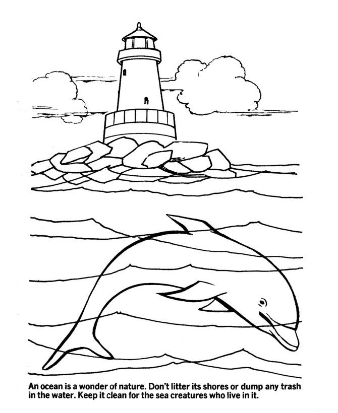 Coloring Pages Of The Ocean 50 | Free Printable Coloring Pages