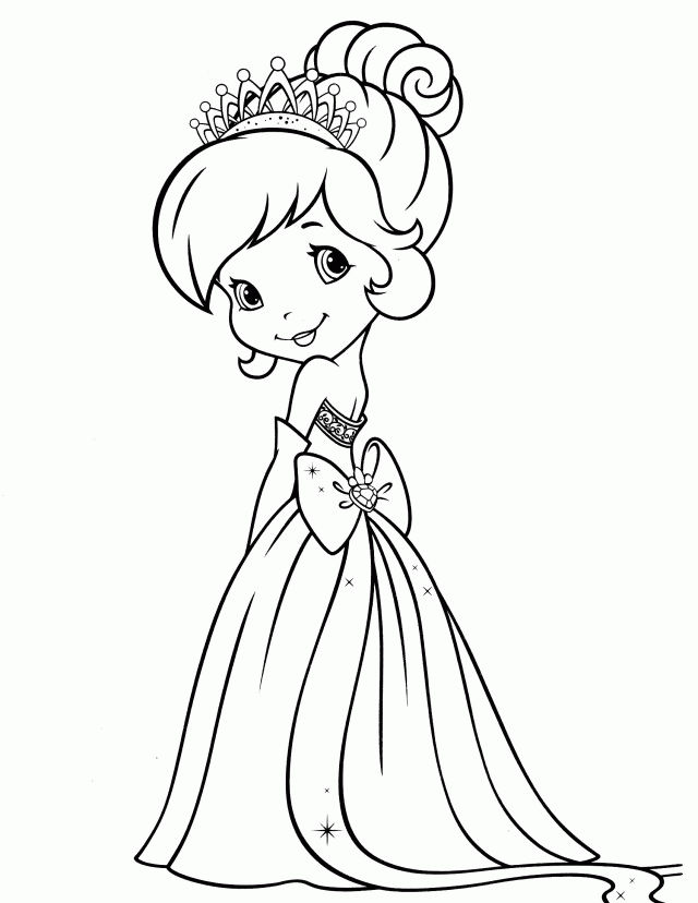 Strawberry Shortcake Coloring Pages Strawberry Shortcake Kids 