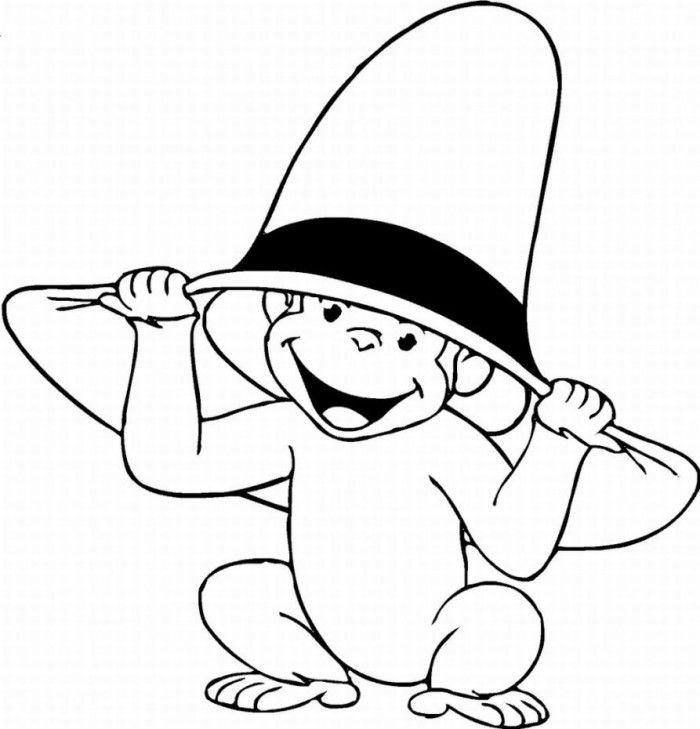 Monkey Coloring Pages Kids