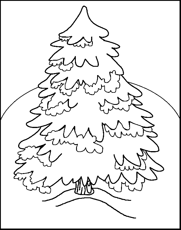 Christmas Tree Coloring Pages | Coloring Pages For Girls | Kids 