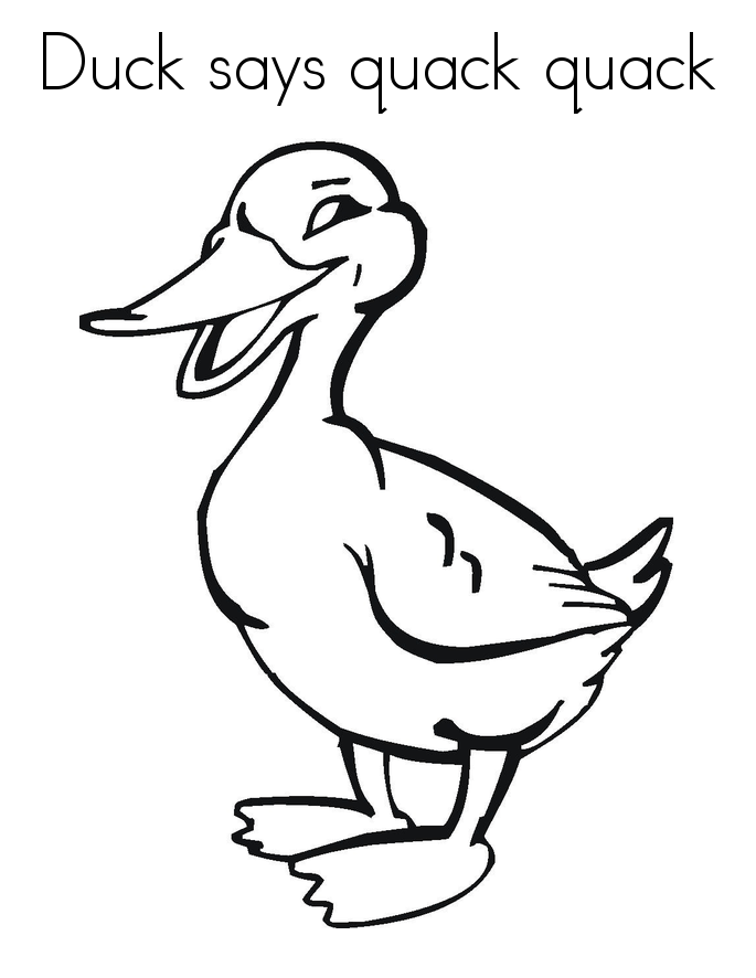 Search Results » Duck Colouring Pages For Kids