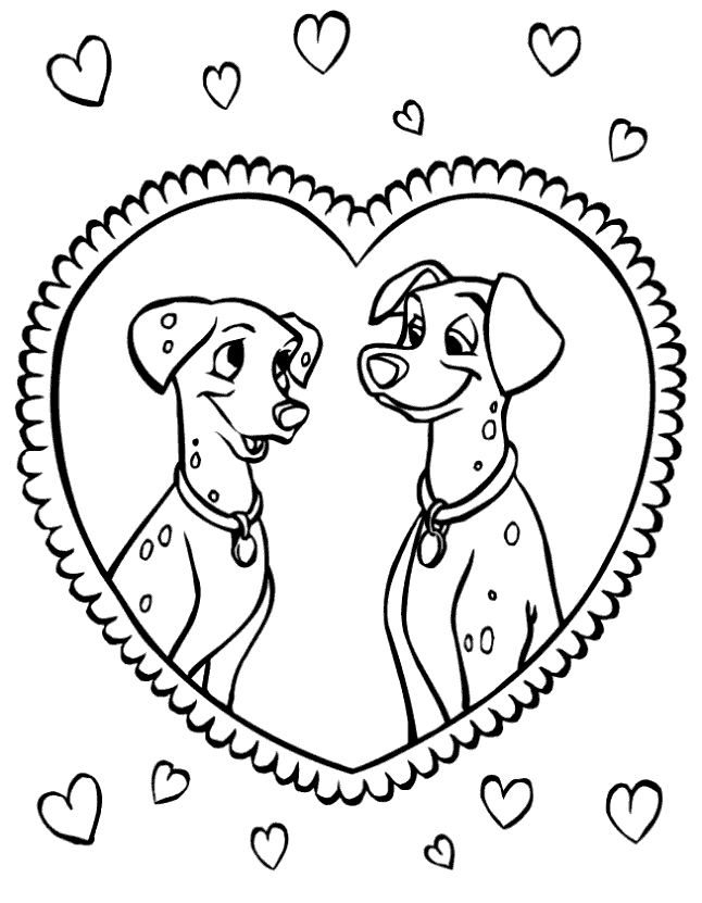 101 Dalmatians Coloring Pictures