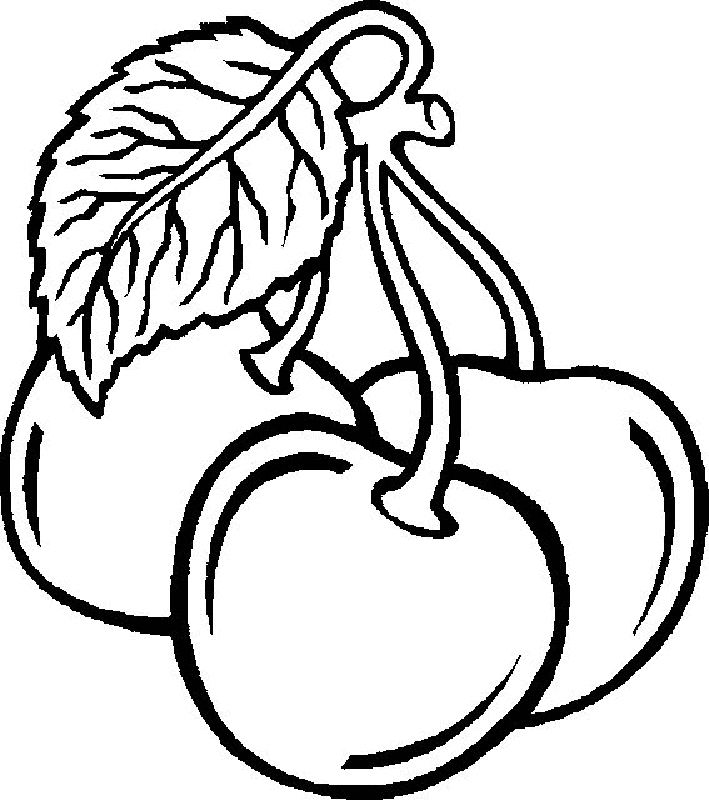 Fruits | Free Printable Coloring Pages – Coloringpagesfun.com 
