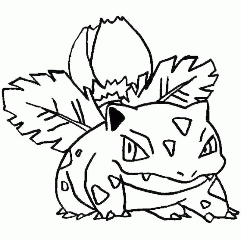Bulbasaur Coloring Pages - HD Printable Coloring Pages