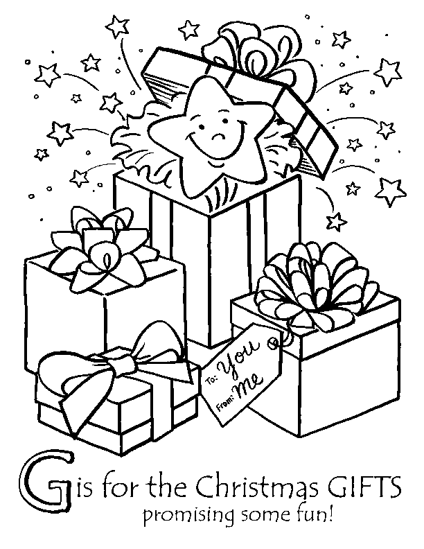 Coloring Pages Christmas Presents >> Disney Coloring Pages