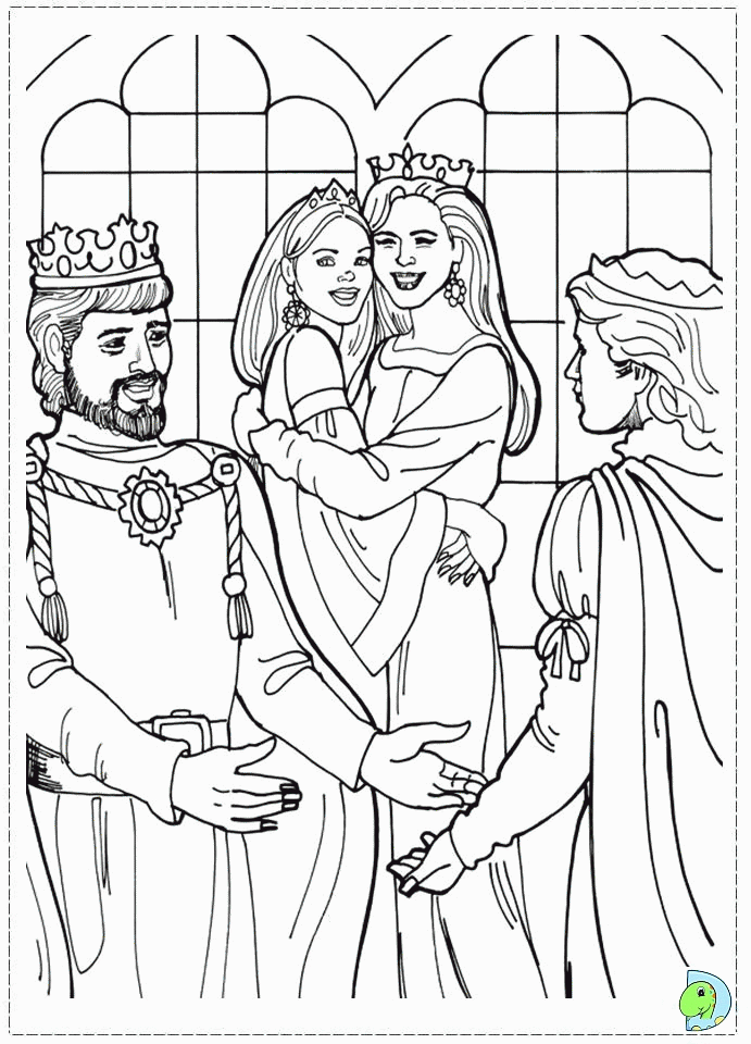 princess leonora coloring