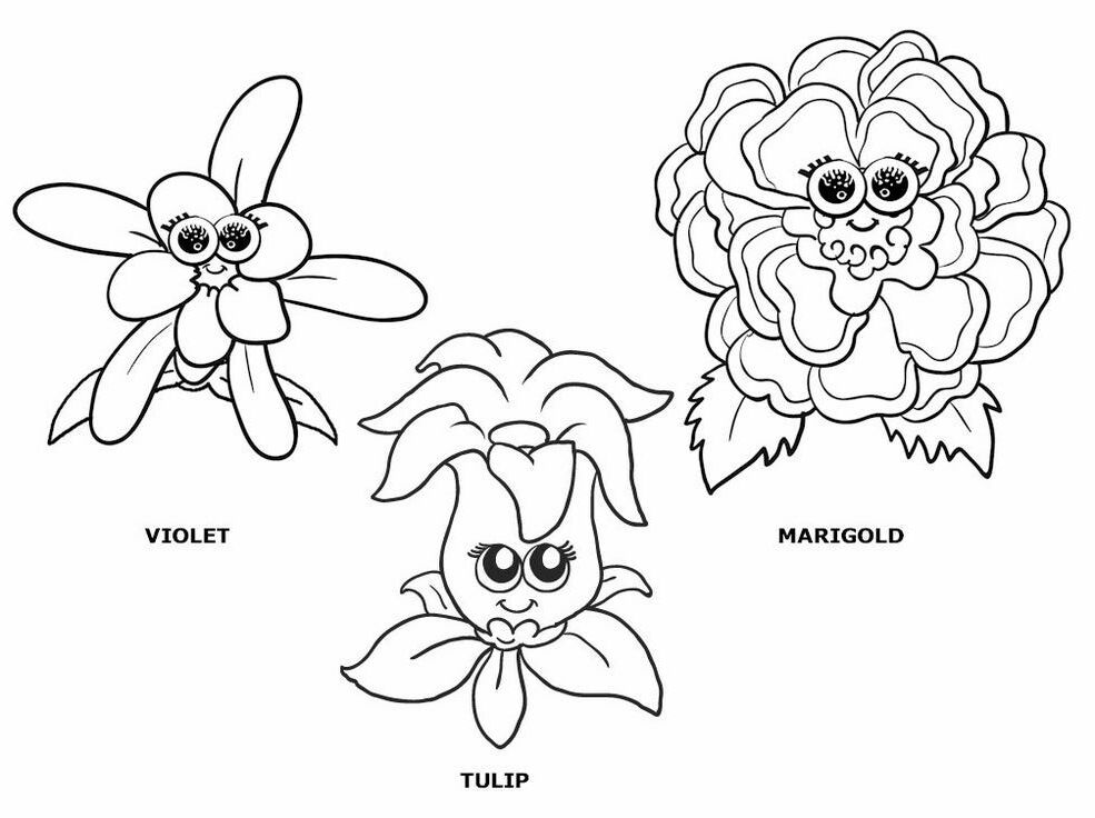 More Flower Friends Puppets | Daisy Petal Print outs