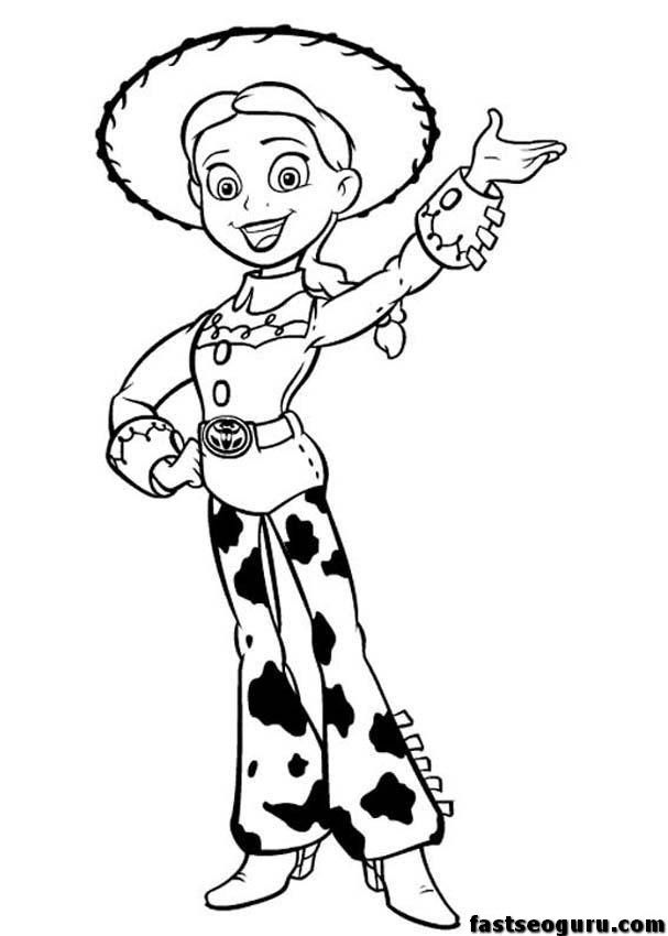 Jessie Coloring Pages - Free Printable Coloring Pages | Free 