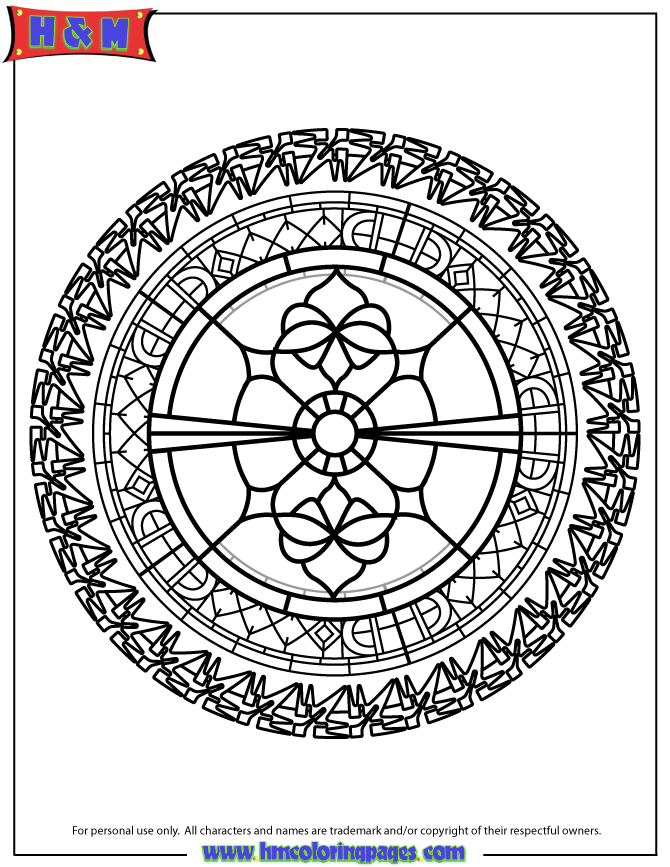 Free Printable Mandala Coloring Pages | H & M Coloring Pages