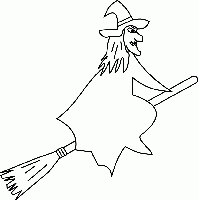 Search Results » Witch Colouring Pages