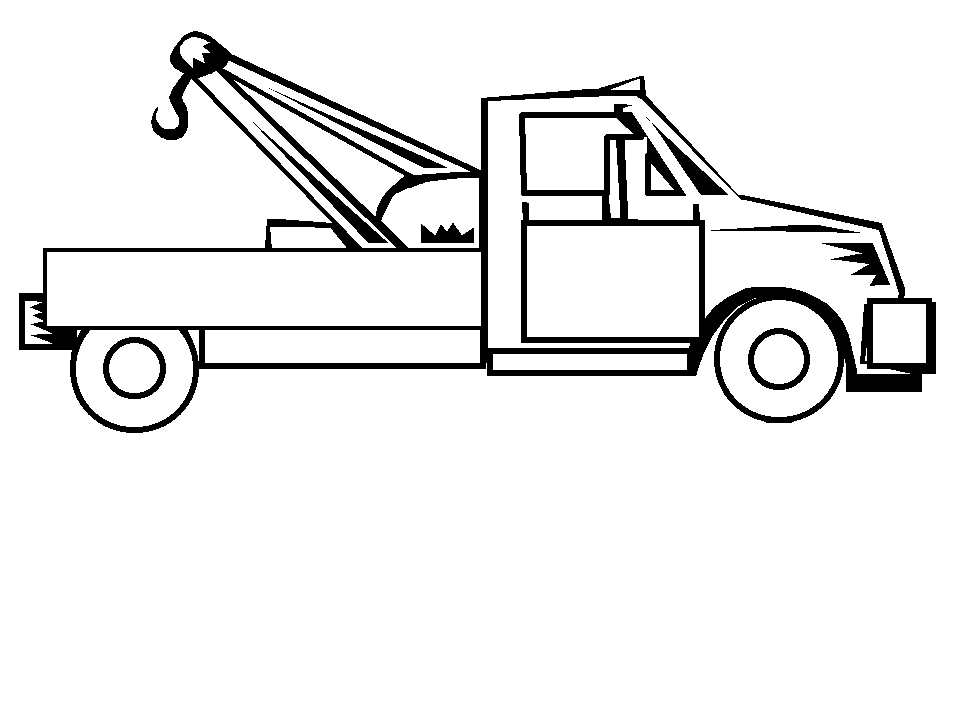 Coloring Page Place :: Trucks (Transportation) Coloring Pages