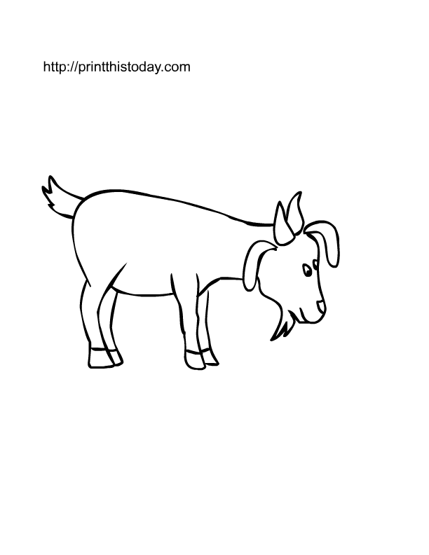 Free printable Farm animals coloring Pages | Print This Today