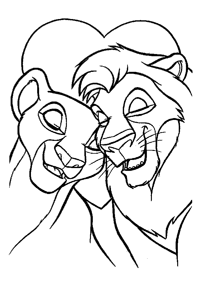 disney Lion coloring page | Coloring Pages
