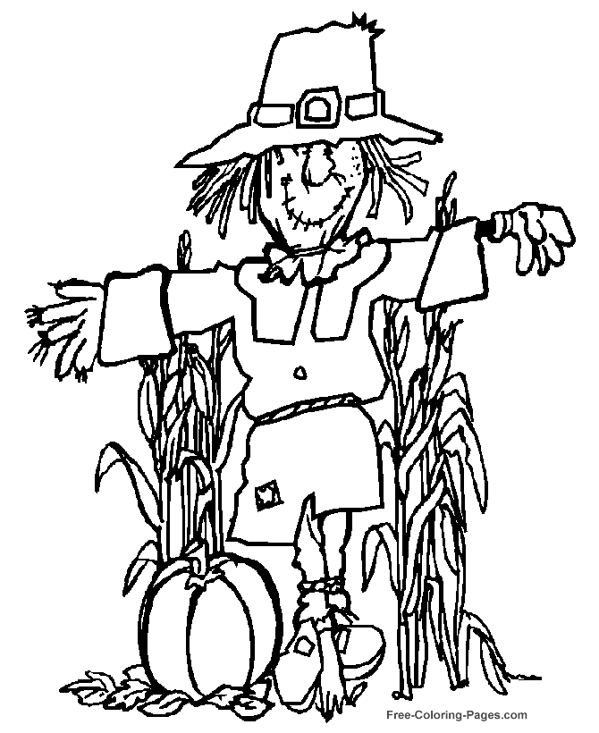 Coloring pages for Thanksgiving - 11