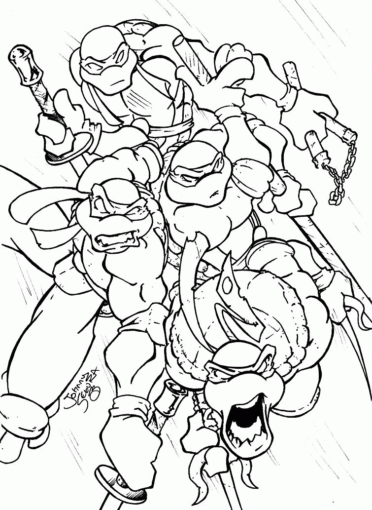 Teenage Mutant Ninja Turtles by JohnnySegura3rd on deviantART