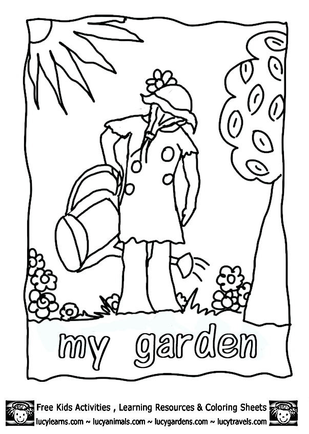 gardening tools Colouring Pages (page 3)