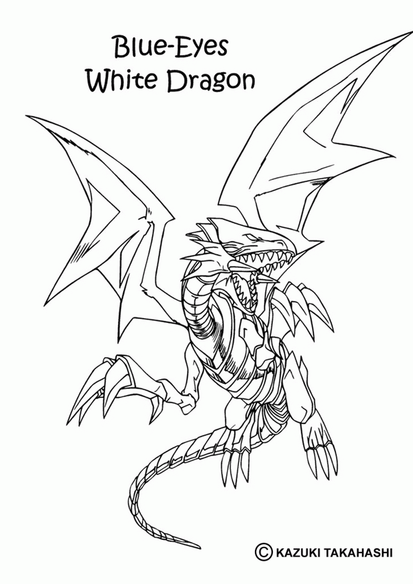 YU-GI-OH coloring pages : 50 free online coloring books 