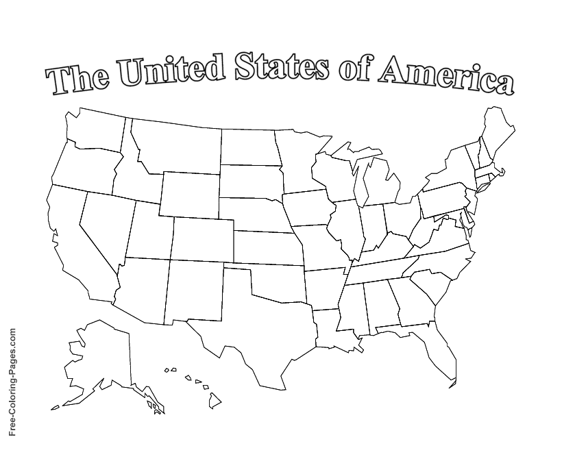 US Map coloring pages | Mood Board - beer map project