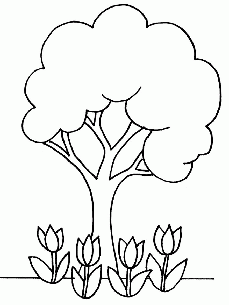 Autumn Tree Coloring Pages | Find the Latest News on Autumn Tree 