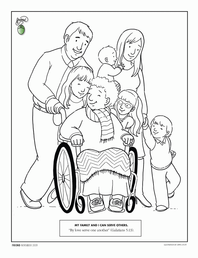 church manners Colouring Pages