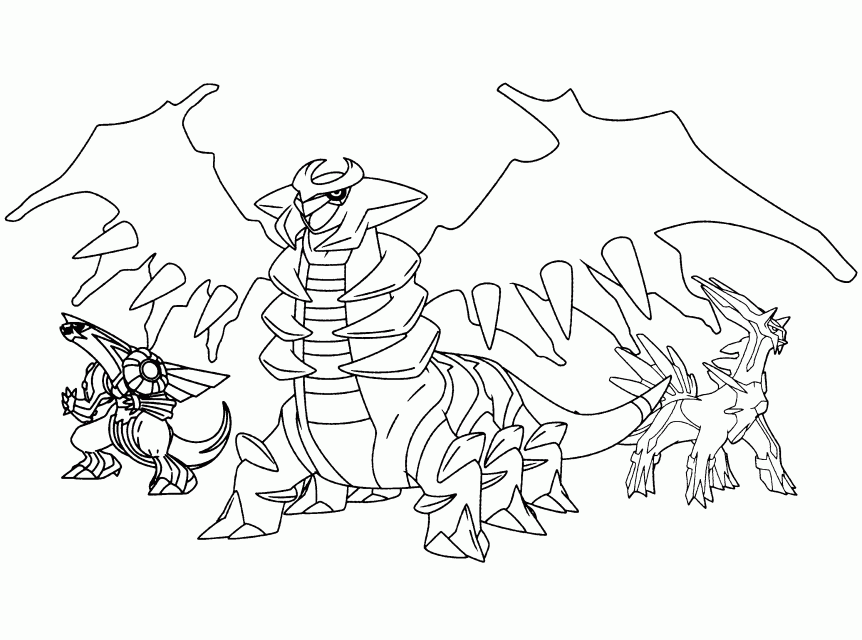 Viewing Gallery For Palkia Coloring Pages 60137 Dialga Coloring Pages