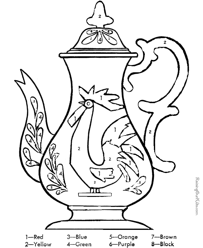 A FEW COLOR Colouring Pages (page 2)