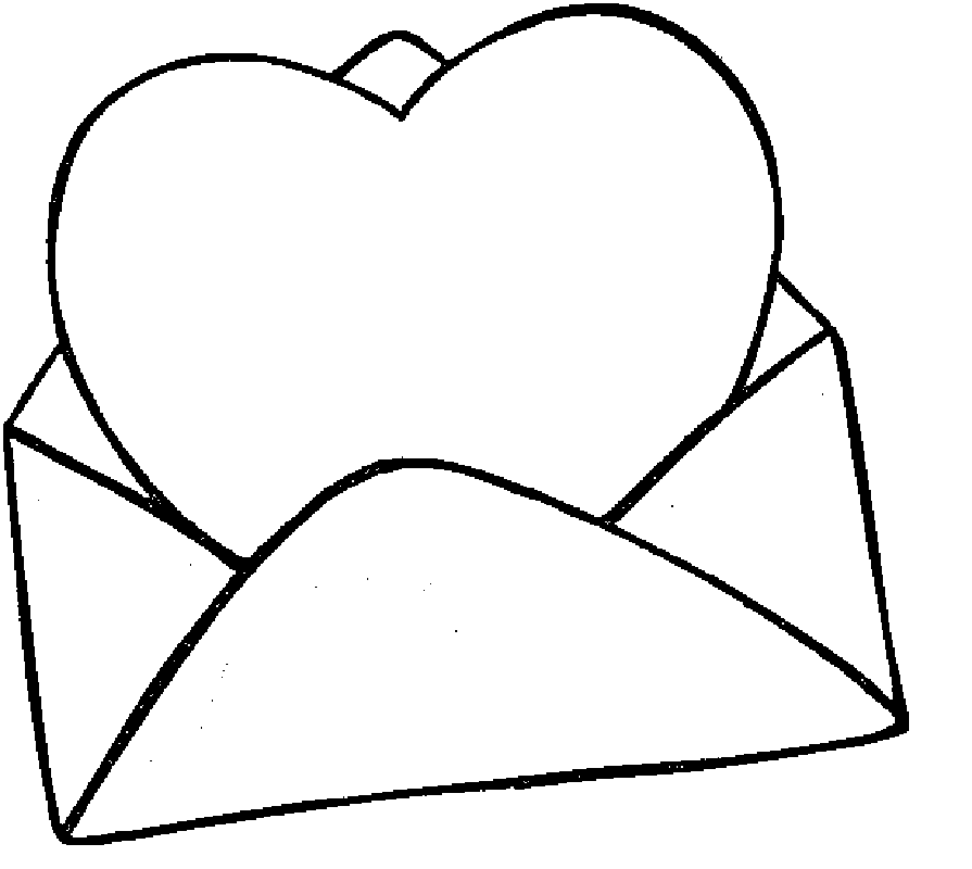 Printable Heartcrab Valentines Coloring Pages - Coloringpagebook.com